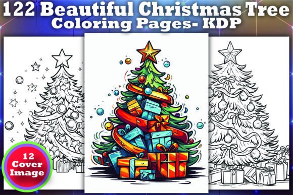 122 Christmas Tree Coloring Pages- KDP: A Strategic Resource for Creative Entrepreneurs