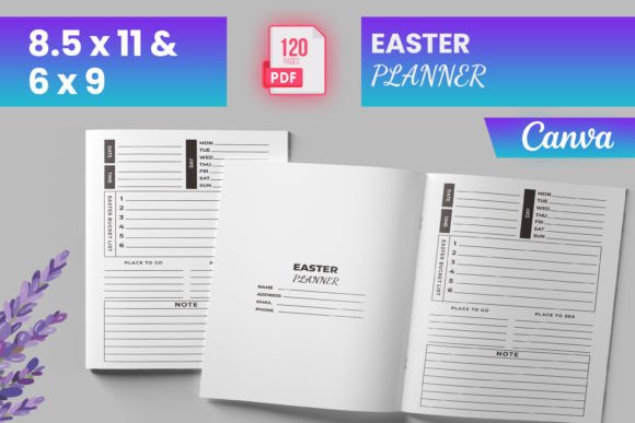 Easter Planner for Canva KDP – Your Complete Guide to Organizing a Memorable Holiday