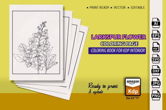 Embrace the Elegance of July: Your Complete Guide to Delphinium Birth Flower Coloring Pages and Books