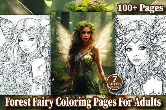Evaluating the 100 Forest Fairy Coloring Book Pages KDP Bundle for Adult Creators