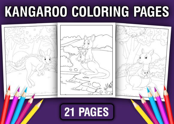 Kangaroo Coloring Book for Kids: Creative Ideas and Uses