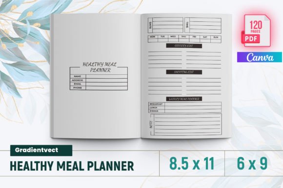 KDP Healthy Meal Planner Canva: A Practical Tool for Real-Life Wellness and Digital Publishing